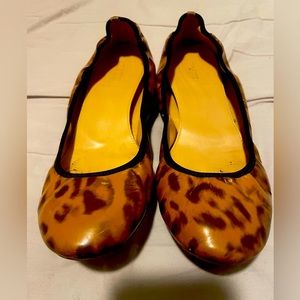 Leopard Print J Crew Women's Flats 9